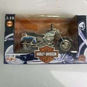 1998 Maisto Harley Davidson Motorcycle FXSTS Springer Softail 1:18 Series 2 NEW